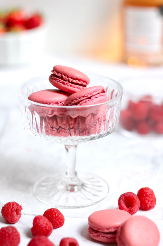 Rosé & Raspberry Macarons: A Macaron For A Celebratory Occasion