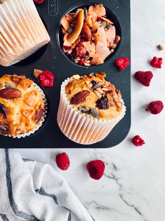 Raspberry and Granola Muffins: A Delicious & Healthy Breakfast