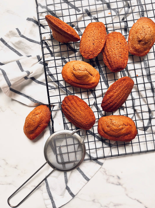 Carrot Cake Madeleines: When Two Classics Meet