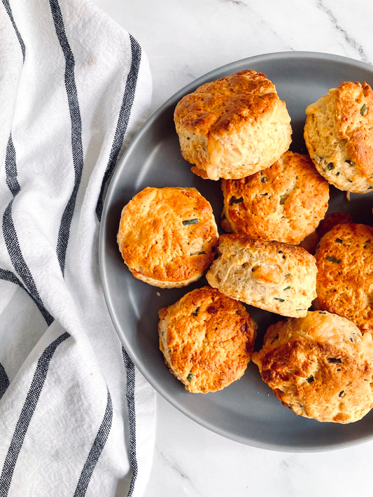 Gruyere & Chive Scones: Satisfy Your Savoury Cravings