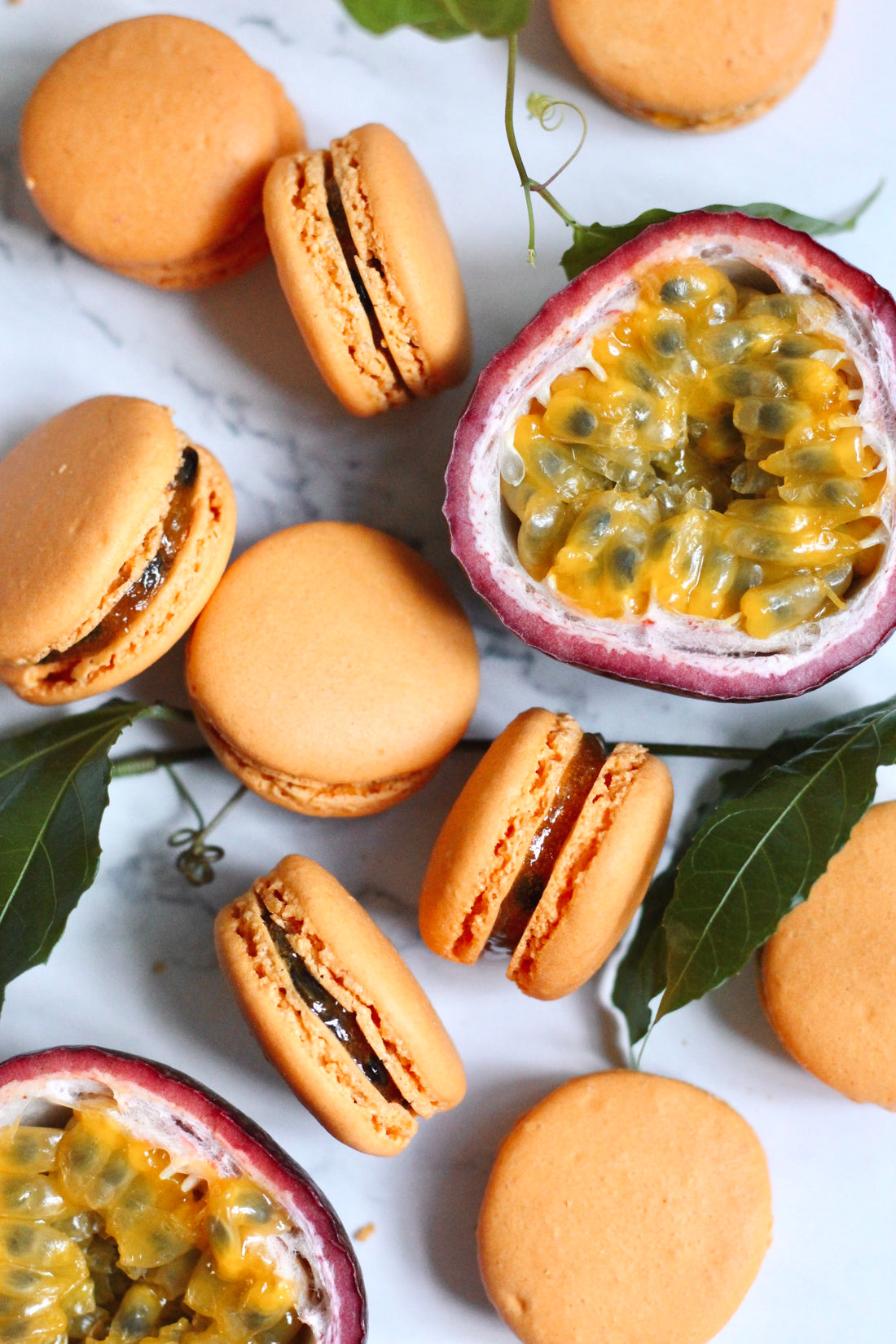 Passionfruit Macarons: A Tangy and Tropical Delight