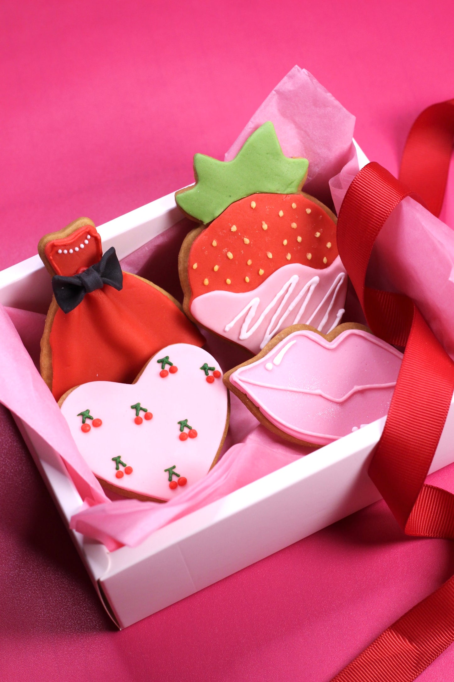 Valentine's Day Sugar Cookies Gift Box - Classics